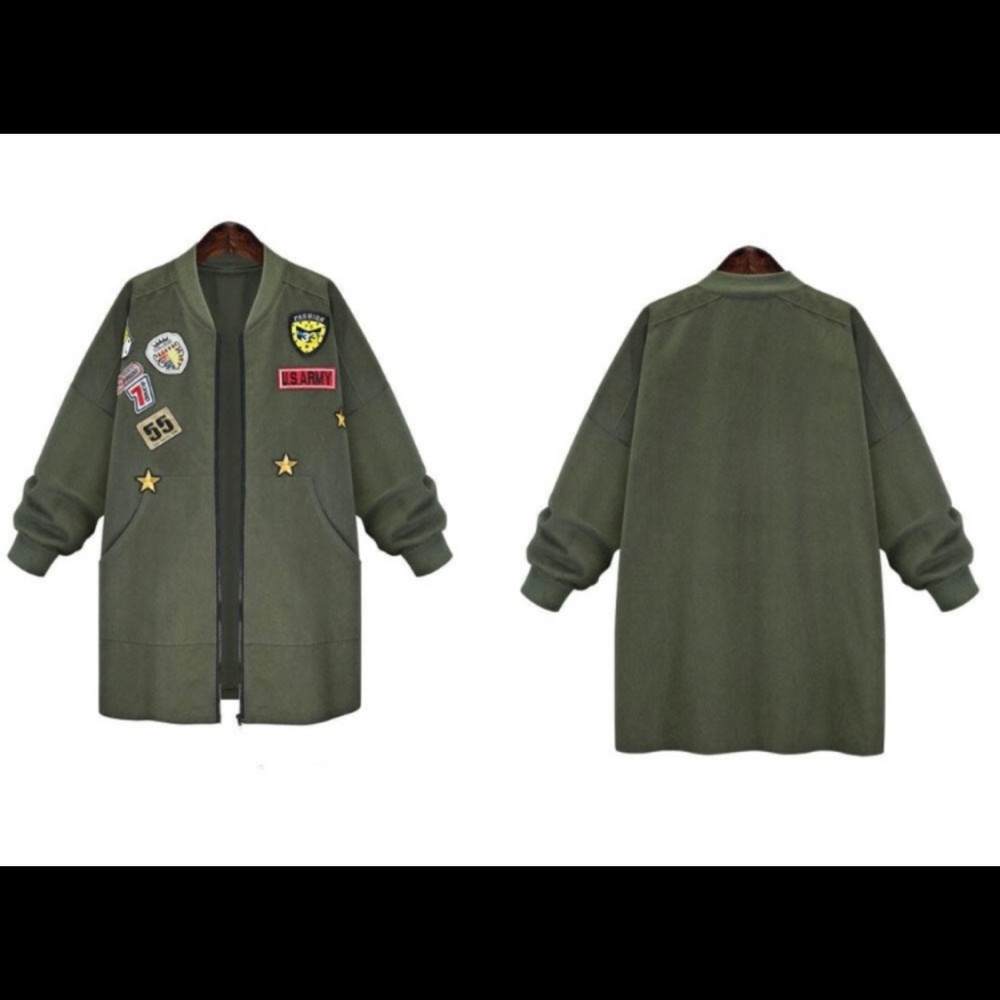 New Jacket, women jacket, Unisex, Army Style, Bomber Jacket, Brand New with tags